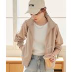 [ANGIE] джерси блузон FREE бежевый женский 