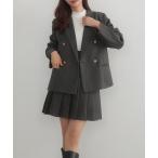「CENEA」 セットアップ MEDIUM ダークグレー レディース