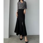 「Louere」 スカート LARGE ブラック レディース