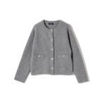 「SHIPS Colors」 ニットカーディガン ONE SIZE グレー レディース