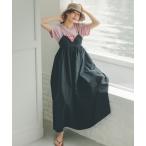 「N.（N. Natural Beauty Basic）」 サロペットスカート MEDIUM ブラック レディース
