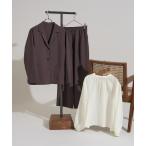 「FREAK'S STORE」 セットアップ MEDIUM ブラウン レディース