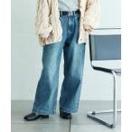 「FREAK'S STORE」 デニムパンツ MEDIUM ネイビー レディース