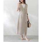 「URBAN RESEARCH ROSSO WOMEN」 ノースリーブワンピース FREE ライトベージュ レディース