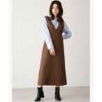 「N.（N. Natural Beauty Basic）」 サロペットスカート MEDIUM ブラウン レディース