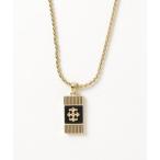 [Guess] колье ONE SIZE черный × Gold мужской 