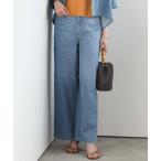 ジーンズ デニム デニムパンツ LIGHT DENIM  ワイド パンツ レディース