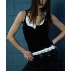 キャミソール 「NOT KNOWING」Lace Layered