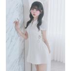 ワンピース 「Belle Charme」Twinkle Fur Sleeves Onepiece