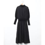 「ROPE' PICNIC」 長袖ワンピース 38 ブラック レディース