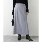 「SLOBE IENA」 ロングスカート 38 ブルー レディース