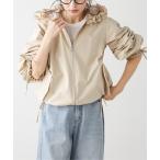 「AMELY」 「La-gemme」マウンテンパーカー フリー ベージュ レディース
