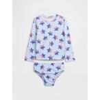  купальный костюм babyGap плавание одежда 2 деталь Rush Guard Kids ребенок девочка 