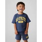 トレーナー babyGap フレンチテリー 半袖 スウェットシャツ キッズ 子供服 男の子 女の子