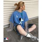 tシャツ 「MLB×PEANUTS」 50's RETRO BIG TEE レディース メンズ