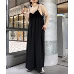 「CIAOPANIC TYPY」 キャミソールワンピース ONE SIZE ブラック レディース