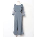 「DRESS PLUS」 オールインワン L チャコールグレー レディース