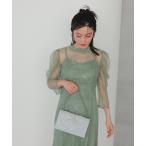 「Dorry Doll」 キャミソールワンピース M グリーン レディース