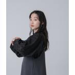 「NANO universe」 長袖ブラウス FREE ブラック レディース