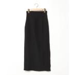「Louere」 ロングスカート SMALL ブラック レディース
