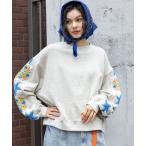 「niko and...」 スウェットカットソー MEDIUM アイボリー レディース