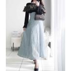 「mily bilet」 長袖ワンピース LARGE ブラック レディース