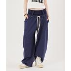  тренировочный брюки джерси WAIST RIB SWEAT PANTS женский мужской 