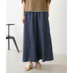  брюки linen Denim шаровары женский 