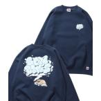 [BEN DAVIS] тренировочный cut and sewn LARGE темно-синий мужской 