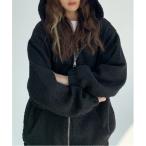 「AMELY」 「La-gemme」ブルゾン フリー ブラック レディース