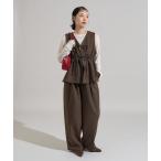 「FREAK'S STORE」 セットアップ MEDIUM ブラウン レディース