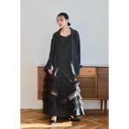「niana」 コンビワンピース L チャコール レディース