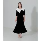 「Leja」 長袖ワンピース MEDIUM ブラック レディース