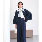 「RUIRUE BOUTIQUE」 パンツスーツ L ネイビー レディース