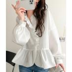 「classicalelf」 長袖ブラウス MEDIUM オフホワイト レディース