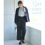 「RUIRUE BOUTIQUE」 パンツスーツ 3L ネイビー レディース