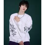 [Ellno Loset] тренировочный cut and sewn SMALL "теплый" белый мужской 