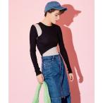 「MAISON SPECIAL」 長袖カットソー FREE ブラック レディース