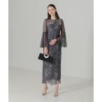 「Leja」 7分袖ワンピース SMALL グレー レディース