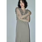「niana」 キャミソールワンピース M ベージュ レディース