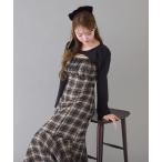 「one after another NICE CLAUP」 コンビワンピース FREE ブラック系その他 レディース