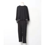 「RUIRUE BOUTIQUE」 セットアップ 3L ブラック レディース