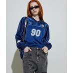 「MAISON SPECIAL」 長袖カットソー FREE ネイビー レディース