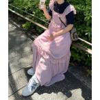 「Alley by w closet」 キャミソールワンピース FREE ピンク レディース