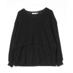 「niko and...」 長袖カットソー MEDIUM ブラック レディース