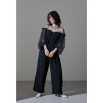 「niana」 オールインワン M ネイビー レディース