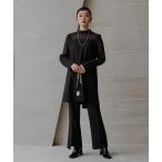 「RUIRUE BOUTIQUE」 セットアップ LL ネイビー レディース
