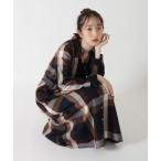 「REDYAZEL」 シャツワンピース MEDIUM ネイビー レディース