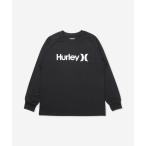  Rush Guard [Hurley: Harley ] Logo Rush Guard UPF50+× скорость .×.. функция RASH ONE AND ONLY LS TEE мужской женский 