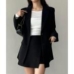 「junoah」 セットアップ MEDIUM ブラック レディース